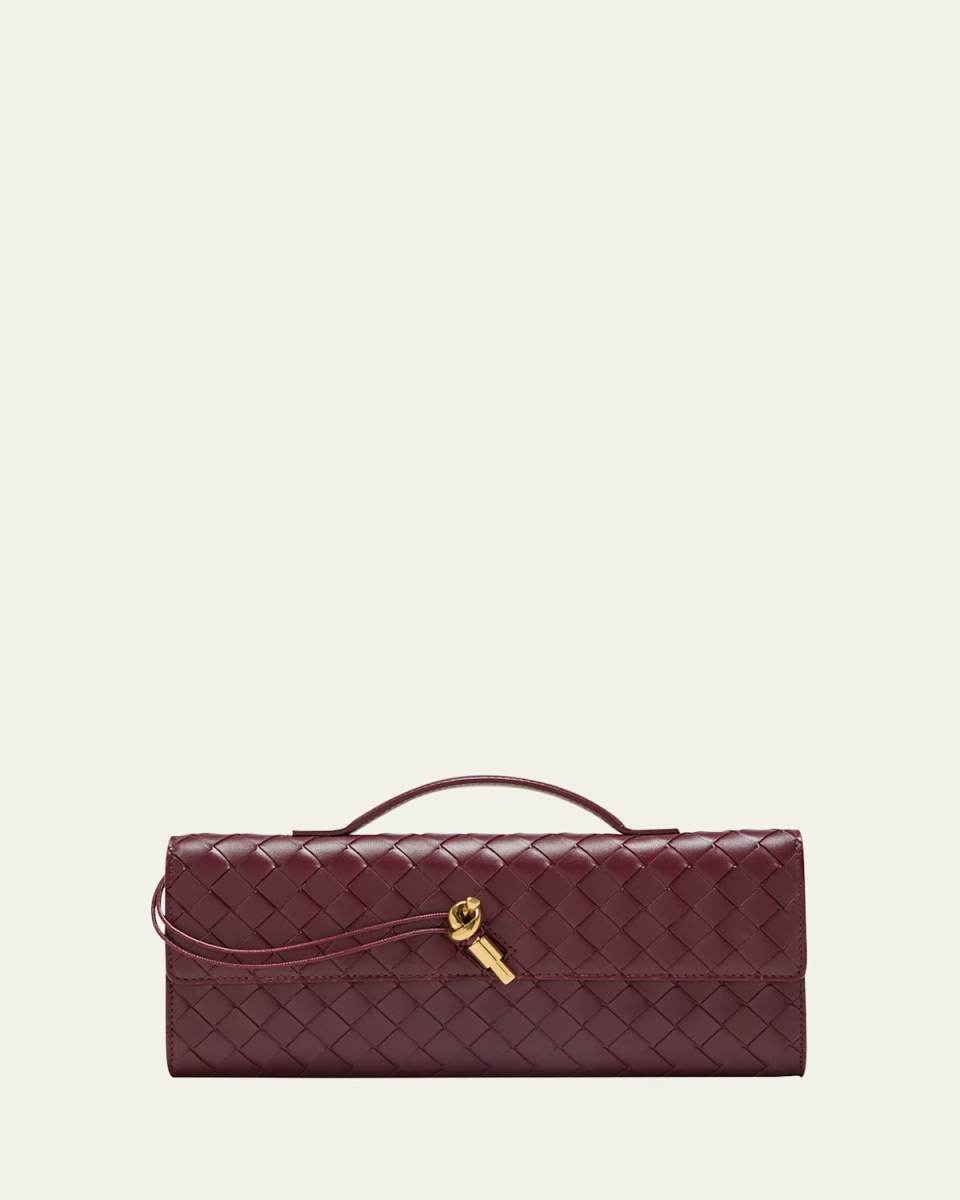 Long Andiamo Clutch Bag with Handle
